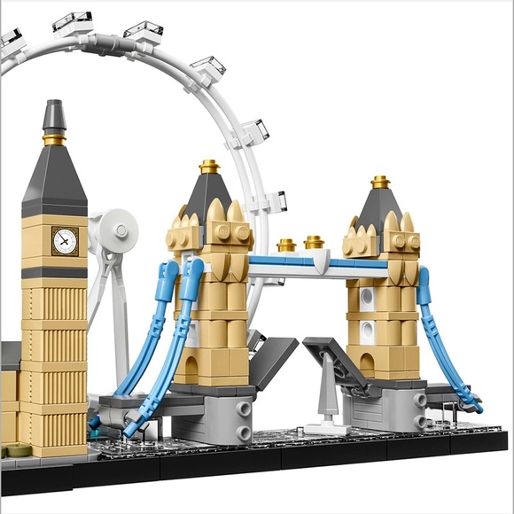LEGO Architecture London Skyline in Tan, Blue & Black - Picture 3 of 7
